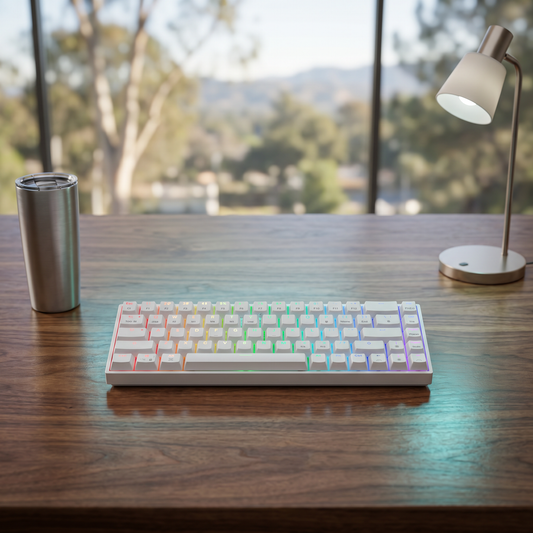 RGB, compact, and so satisfying to type on!