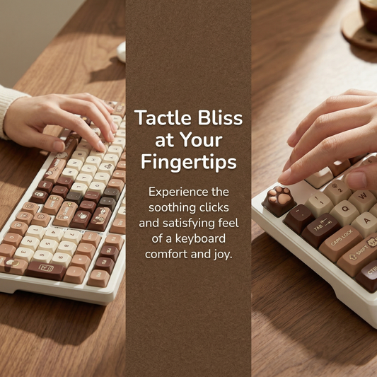 YG98 Tri-Mode Custom Mechanical Keyboard | Wireless Bluetooth Gaming & Office, Silent Mahjong-Typing Sound