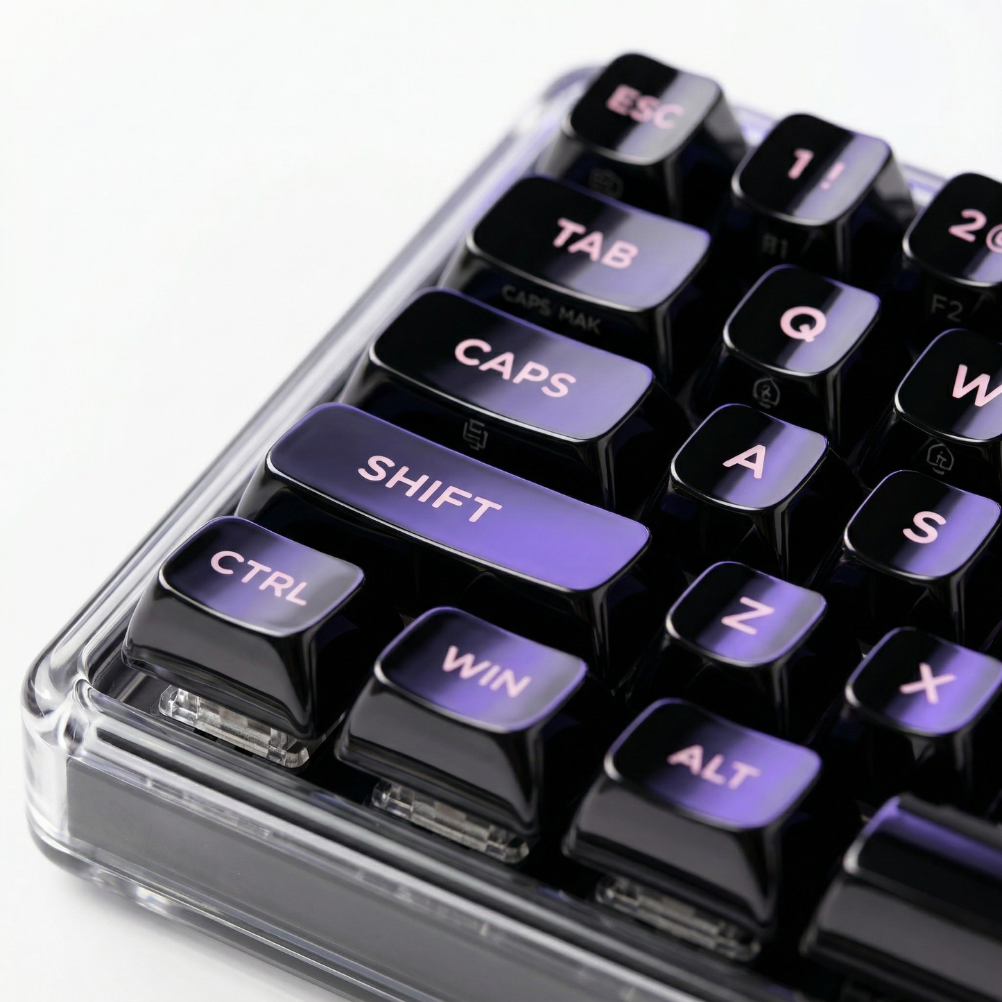 Ainbell Base68 Mechanical Keyboard | Black Mirror DIY Customizable, High Appearance, Hot-Swappable RGB Gaming Keyboard